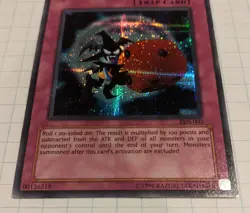Skull Dice EDS-003 LP Secret Rare Eternal Duelist Soul YuGiOh limited Edition - Image 2