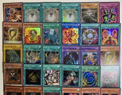 Yu-Gi-Oh Mixed Sets Lot of 36 Super Rare Holo Foil Monster Trap Spell DMG-LP - Image 2