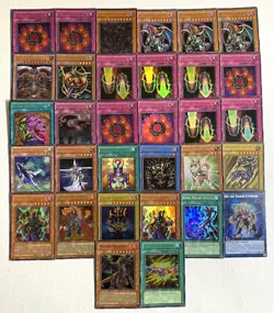 Yu-Gi-Oh Mixed Sets Lot of 32 Ultra Rare Holo Foil Monster Trap Spell DMG-LP - Image 1