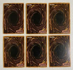 YGO Mixed Sets Red-Eyes Black Dragon Mixed Ultra Super Rare Lot of 6 DMG-HP B - Image 2