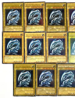 YGO Starter Deck Kaiba Blue-Eyes White Dragon SDK-001 Lot 14 Ultra Rare DMG-MP B - Image 2