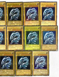 YGO Starter Deck Kaiba Blue-Eyes White Dragon SDK-001 Lot 14 Ultra Rare DMG-MP B - Image 3