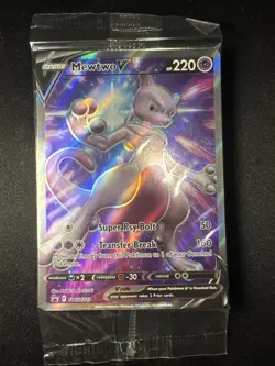 Mewtwo V SWSH229 Promo Pokemon Cards Holo Sealed NM - Image 1