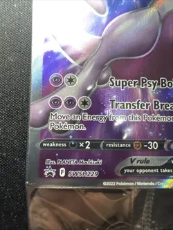 Mewtwo V SWSH229 Promo Pokemon Cards Holo Sealed NM - Image 5