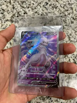 Pokemon Card - Mewtwo V SWSH229 Sword & Shield Holo (Sealed) Black Star Promo - Image 1