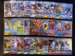 Lot of 150 Pokemon Cards V/VMAX/EX/Full Art/GX/Trainer/Holos Modern Collection - Image 3