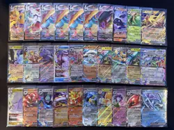 Lot of 150 Pokemon Cards V/VMAX/EX/Full Art/GX/Trainer/Holos Modern Collection - Image 4