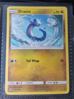 Pokemon TCG Dragon Majesty - Dratini 35/70 - Common Non-Holo Card English NM/LP - Image 1