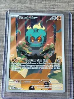 Pokemon TCG Marshadow 146/132 Mega Evolution NM Near Mint Pack Fresh Card - Image 1