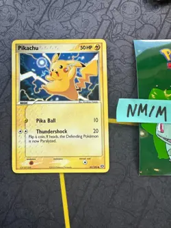 Pokemon Card Pikachu EX Emerald Non Holo 60/106 053 💎NM💎 - Image 1