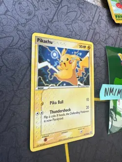 Pokemon Card Pikachu EX Emerald Non Holo 60/106 053 💎NM💎 - Image 3