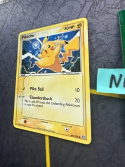 Pokemon Card Pikachu EX Emerald Non Holo 60/106 053 💎NM💎 - Image 4