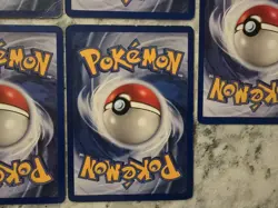 Pokemon 5 Card Vintage Team Rocket 1st Edition Lot Set Bundle Squirtle Machoke - Image 4