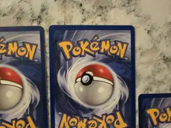 Pokemon 5 Card Vintage Team Rocket 1st Edition Lot Set Bundle Squirtle Machoke - Image 5