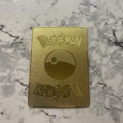 Latias & Latios Choose You Gold Metal Pokemon Card Collectible Gift/Display - Image 2