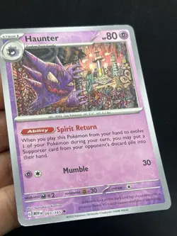 Haunter 093/165 Reverse holo - LP-NM - Pokemon TCG Card - Image 2