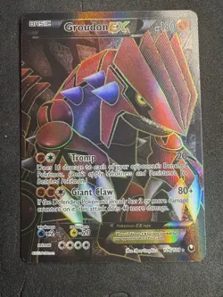 Groudon EX Dark Explorers 106/108 Pokemon Card Ultra Rare - Image 1