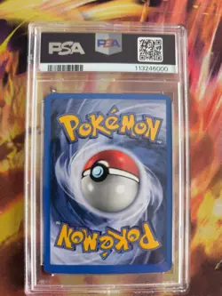 Pokemon Card Giovanni's Machamp Gym Challenge Holo 2000 Machomei English PSA 8 - Image 5