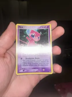 2006 Mew 040 Holo, Nintendo Black Star PROMO pokemon card - Image 1