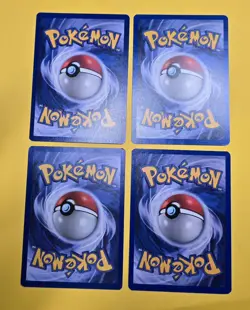 Vintage Pokemon Card Lot "W" stamp Wizards of the coast 4 cards - Image 2