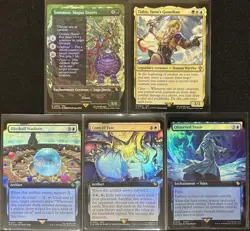 Final Fantasy MTG Commander 18 Card Mixed Lot Foils Tidus, Yuna's Guardian 5 - Image 2