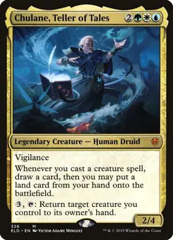 MTG - Chulane, Teller of Tales (Brawl Deck) - Throne of Eldraine - X1 - (LP) - - Image 1