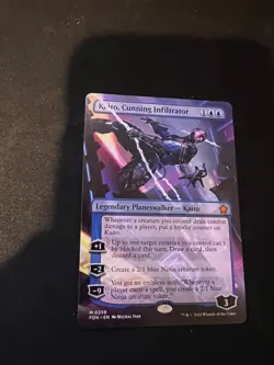 1x Kaito, Cunning Infiltrator FDN Foundations MTG 358 MYTHIC BORDERLESS M/NM - Image 1