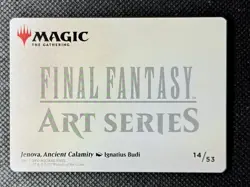MTG FINAL FANTASY #14 Jenova, Ancient Calamity (Gold-Stamped Signature) - Image 2