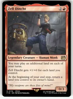 MTG FINAL FANTASY #170 Zell Dincht - Image 1