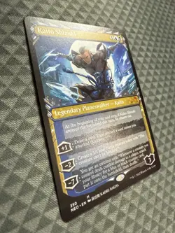MTG Kaito Shizuki #350 Showcase Mythic Kamigawa: Neon Dynasty (NEO) - Image 2