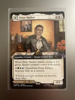 Amazing Spider-Man/Peter Parker NYCC 2025 Magic The Gathering Promo MTG NM - Image 2