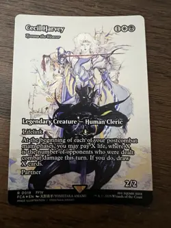 MTG Final Fantasy Cecil Harvey, Tymna the Weaver Showcase (Rare) - Image 1