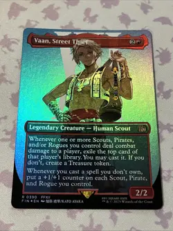 Vaan, Street Thief (Borderless) Final Fantasy Foil - Image 1
