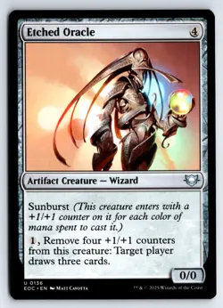 Etched Oracle -Commander: Edge of Eternities - Image 1