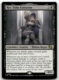 Rev, Tithe Extractor (Anime) #45 MTG Foundations Jumpstart M/NM X1 - Image 1