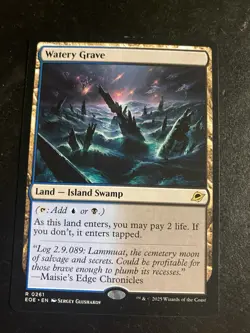 MTG - NM - Watery Grave - Edge of Eternities - Image 1