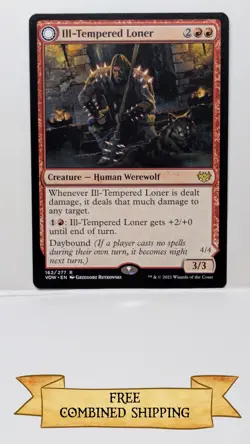 Ill-Tempered Loner Innistrad: Crimson Vow Regular - Image 1