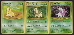 Pokemon Neo Premium File 1 Meganium Starter Line - Image 1