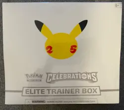 Pokemon TCG: 25th Anniversary Celebrations Elite Trainer Box Sealed New (2021) - Image 1