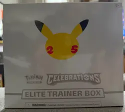Pokemon TCG: 25th Anniversary Celebrations Elite Trainer Box Sealed New (2021) - Image 2