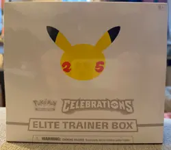 Pokemon TCG: 25th Anniversary Celebrations Elite Trainer Box Sealed New (2021) - Image 3