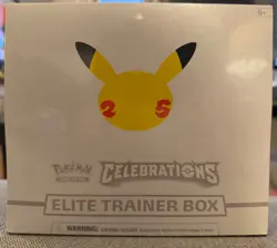 Pokemon TCG: 25th Anniversary Celebrations Elite Trainer Box Sealed New (2021) - Image 4