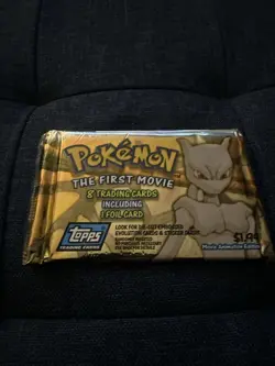 Pokemon Pack The First Movie 8 Trading Cards Including 1 Foil Card $1.99 - Image 1