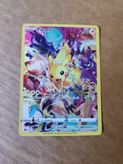 2023 Pokemon TCG SWSH FA Pikachu Crown Zenith Secret Rare READ! - Image 1