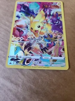 2023 Pokemon TCG SWSH FA Pikachu Crown Zenith Secret Rare READ! - Image 3