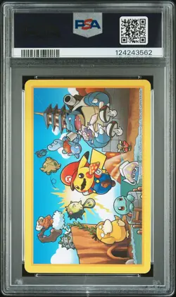 2016 POKEMON PLAYING CARDS MARIO PIKACHU MARIO JOKER PSA 10 - Image 2