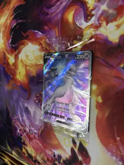 Pokemon Go TCG Mewtwo v Full Art Sealed Promo SWSH229 - Image 2