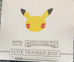 Pokemon TCG: 25th Anniversary Celebrations Elite Trainer Box ETB Pikachu 820650809439 - Image 1