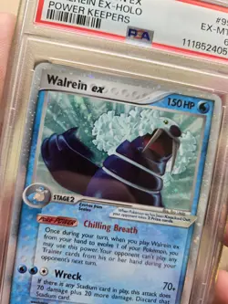 2007 Pokemon Ex Power Keepers WALREIN EX Holo Ultra Rare English 99/108 PSA 6🔥 - Image 4