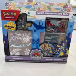 New Pokemon World Championship Deck 2024 Honolulu Sakura Ota Ancient Toolbox - Image 1